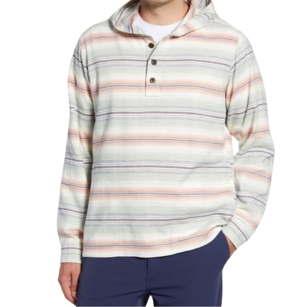 Patagonia Lighweight Fjord Flannel Hoodie with Pockets Size XL
